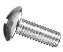 #12-24 X 1" SLOTTED TRUSS HEAD MACHINE SCREW